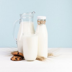 Leche semidesnatada de vaca