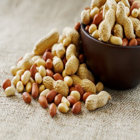 Cacahuetes fritos y salados